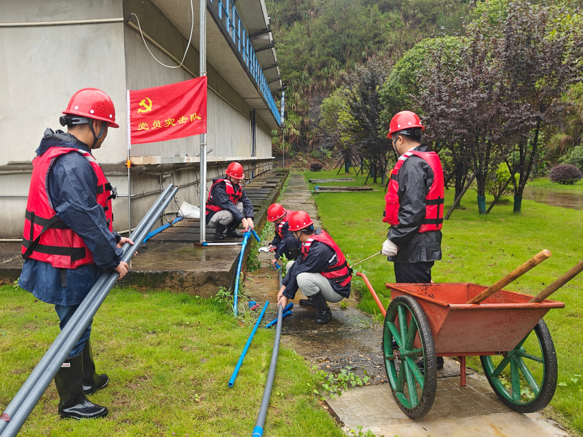 景德镇水务第四水厂筑牢供水防汛“安全防线”